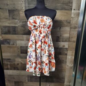 Shein strapless dress S